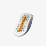 ⁦ماوس ألعاب Glorious Model O 2 Mini لاسلكي خفيف الوزن يمكن استخدامه بكلتا اليدين 57جرام  - أبيض⁩ - الصورة ⁦2⁩