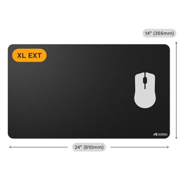 Glorious Mouse Pad 2 XXL Edgeless - Black