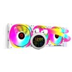 GAMEON KRAKEN N360 LCD Display Liquid CPU Cooler 360mm With ARGB Tube – White