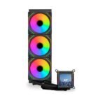 ⁦Lian Li Galahad GA II LCD SL-INF 360mm All-in-One CPU Liquid Cooler – Black⁩ - الصورة ⁦2⁩