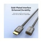 ⁦Vention HDMI Extension Cable Male/Female 4K – AHCBJ – 5M⁩ - الصورة ⁦4⁩