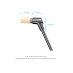 ⁦Vention IKLBJ Rotatable Cat8 STP Ethernet Patch Cable 40Gbps – 5m⁩ - الصورة ⁦4⁩
