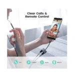 ⁦UGREEN 60165 USB-C to Male To Dual USB-C Female Adapter (Audio & Charging)⁩ - الصورة ⁦2⁩
