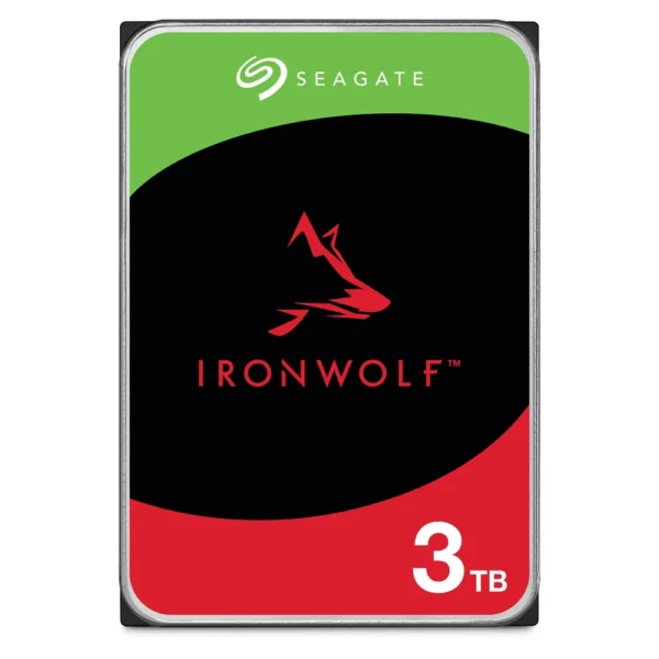 Seagate 3TB IronWolf SATA 3.5″ HDD, 5900 rpm