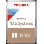 Toshiba 10TB N300 NAS Hard Drive 3.5″ SATA Internal HDD, 7200rpm