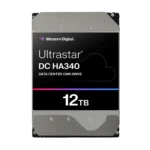 WD 12TB Ultrastar DC HA340 Hard Drive 3.5″ SATA HDD 0B47063, 7200RPM