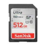 SanDisk 512GB Ultra SD Memory Card Full HD – 150MB/s