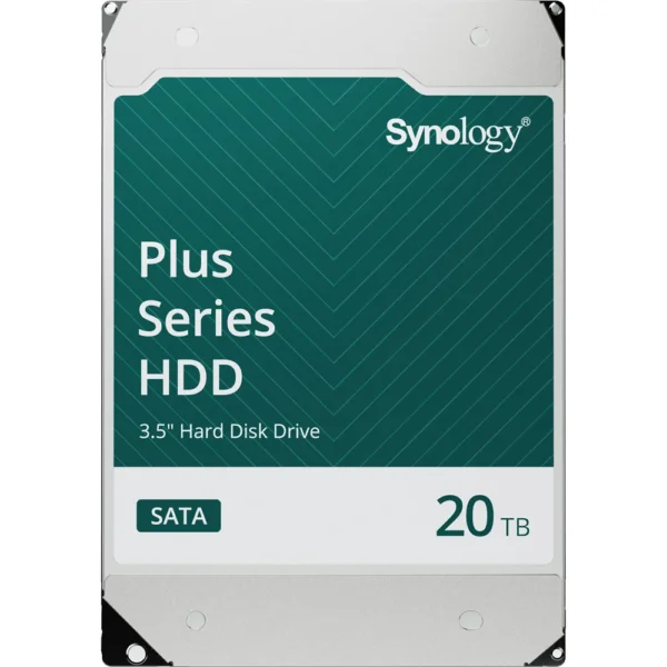 Synology 20TB HAT3320 Plus NAS HDD SATA III Hard Drive, 7200rpm