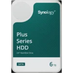 Synology 6TB HAT3300 Plus NAS HDD SATA III Hard Drive, 5400rpm
