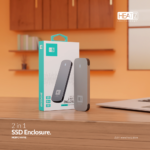 Heatz ZL07 2 in 1 SSD Enclosure – 10 GBPS Speed - Image 2