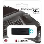 Kingston 64GB DataTraveler Exodia USB 3.2 Flash Drive with Protective Cap