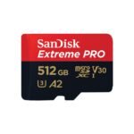 SanDisk 512GB Extreme Pro microSD Memory Card – 200MB/s