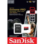 ⁦SanDisk 256GB Extreme Pro microSD Memory Card – 200MB/s⁩ - الصورة ⁦3⁩