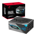 ASUS ROG Thor 1200W Platinum III PSU ATX 3.1 PCIe 5.1 Gaming Power Supply, Magnetic OLED Display