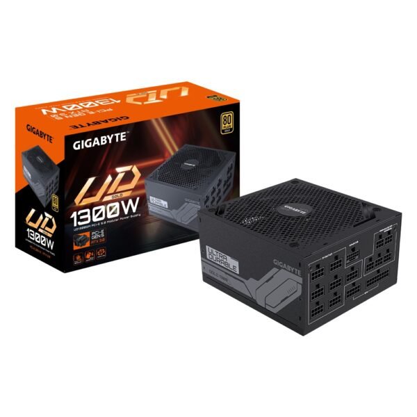 Gigabyte UD1300GM 1300W PSU GOLD PCIE 5.0 Modular Power Supply