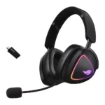 ASUS A701 ROG Delta II Tri-mode Wireless Gaming Headset, Black