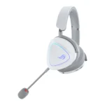⁦ASUS A701 ROG Delta II Tri-mode Wireless Gaming Headset, White⁩ - الصورة ⁦3⁩