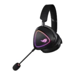 ⁦ASUS A701 ROG Delta II Tri-mode Wireless Gaming Headset, Black⁩ - الصورة ⁦3⁩