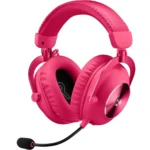 Logitech G Pro X 2 LIGHTSPEED Wireless Gaming Headset, Pink