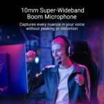 ASUS A501 ROG Pelta Tri-mode RGB Wireless SpeedNova Gaming Headset, Black – 50mm Driver, 309g – Fabric Ear Cushions - Image 7
