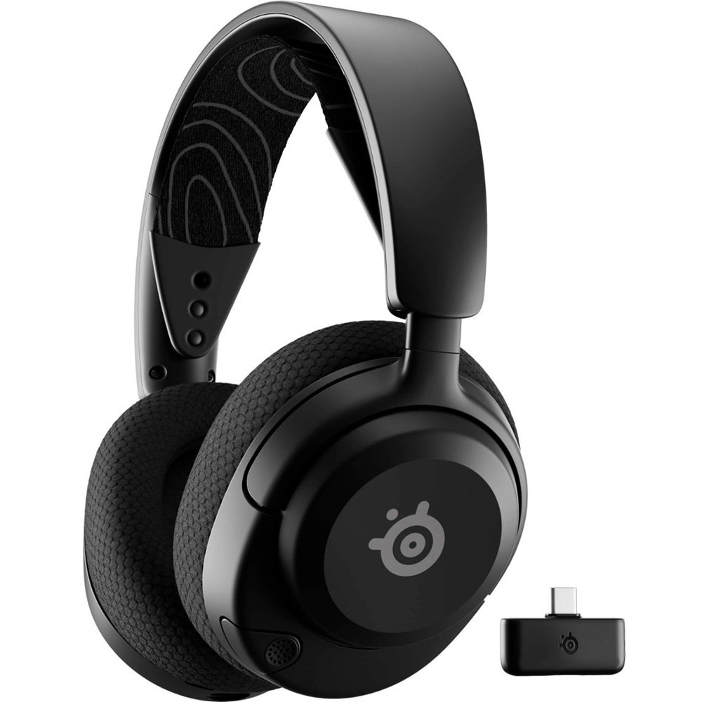 woo-sync-1790351173063-34570b SteelSeries 61670 Arctis Nova 5 Wireless Gaming Headset – Black, PC, PS5, PS4 - الصورة 1