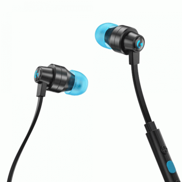 Logitech G333 Gaming Earphones – BLACK – 3.5mm, USB-C