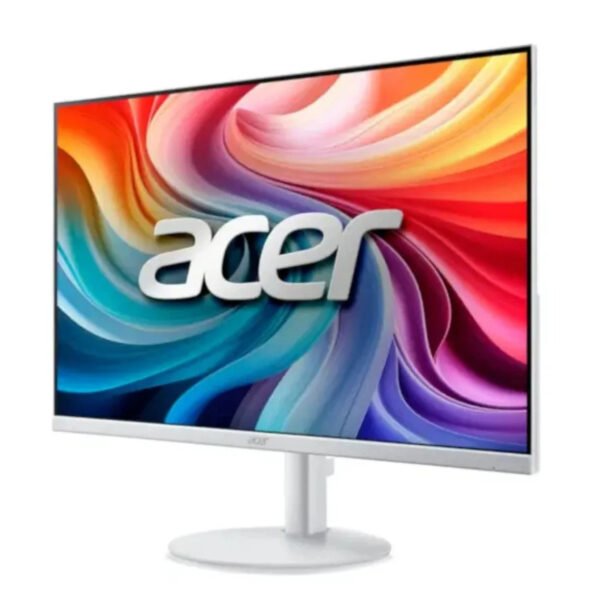 شاشة الألعاب Acer SA273 G0 – مقاس 27 بوصة، Full HD، 120Hz، تصميم أبيض