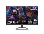 شاشة ألعاب فلات IPS من GAMEON GOP32QHD165 مقاس 32 بوصة QHD، 165 هرتز، 1 مللي ثانية (2560x1440) 2K مع G-Sync و FreeSync - أسود (متوافقة مع كونسول HDMI 2.1)