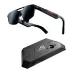 ASUS ROG XREAL R1-N Gaming AR Glasses with Control Dock 240Hz 0.01ms Micro-OLED 57° FOV 171″ Virtual Screen