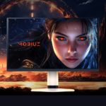⁦BenQ 32″ MOBIUZ EX321UZ 4K OLED 240Hz 0.03ms 4th Gen QD-OLED HDR500 DP 2.1 HDMI 2.1 Gaming Monitor⁩ - الصورة ⁦2⁩