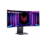 ⁦LG 34” GS95QE UltraGear OLED 2K 240Hz 0.03ms Curved HDR400 Gaming Monitor (USED مستعمل)⁩ - الصورة ⁦2⁩