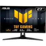 ASUS 27″ TUF Gaming Series 5 – VG27AQ5A 210Hz (OC) 0.3ms Fast IPS 2K Gaming Monitor with Speakers