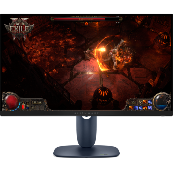 Alienware 27″ AW2725DM 2K 180Hz 1ms Fast IPS HDMI 2.1 HDR400 Rotatable Gaming Monitor