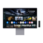 SAMSUNG 32″ M9 FM902 OLED 4K 165Hz 0.03ms HDR sRGB USB-C 90W Camera Speaker Vision AI Smart Monitor, 32M9