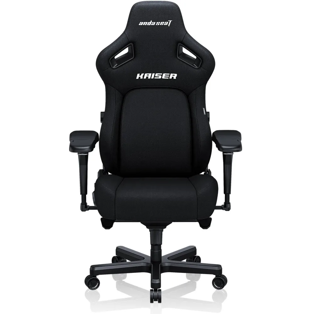 woo-sync-1790352501756-f6ca38 AndaSeat Kaiser 4 Series (XL) – Linen Fabric, Gaming Chair – Black - الصورة 1