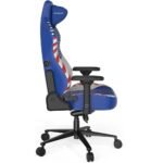 DXRacer Craft Pro Dream Team Gaming Chair – Blue/White - Image 3