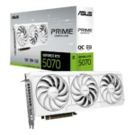 ASUS 12GB PRIME GeForce RTX 5070 White OC Edition VGA Graphic Card