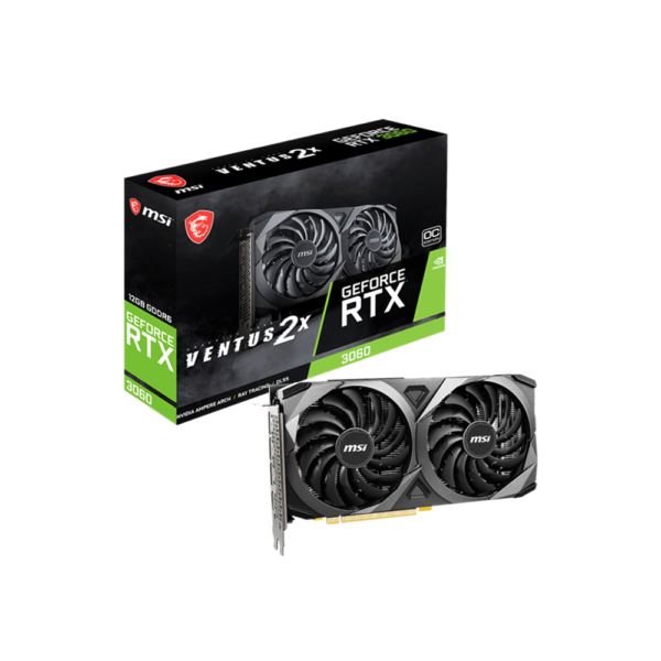 MSI 12GB GeForce RTX 3060 VENTUS 2X OC VGA Graphic Card