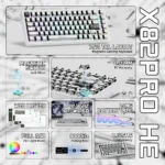 Attack Shark X82 Pro HE Wireless Rapid Trigger Gaming Keyboard 75% 8KHz Tri-Mode Magnetic Switch, Coming Style - Image 2