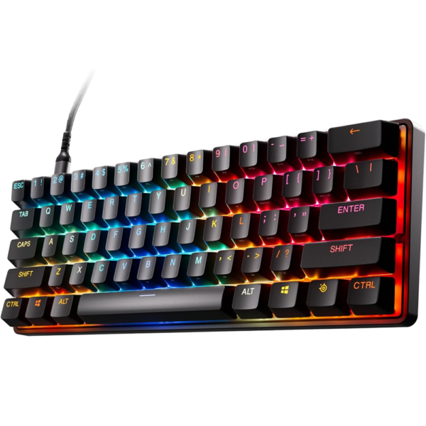 SteelSeries 64913 Apex Pro Mini Gen 3 Wired Gaming Keyboard HyperMagnetic Switches