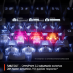 ⁦SteelSeries 64898 Apex Pro TKL Gen 3 Wired Gaming Keyboard, Magnetic Switches, White⁩ - الصورة ⁦5⁩