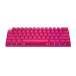 ⁦Logitech G PRO X 60 LIGHTSPEED Wireless Gaming Keyboard, Tactile, Magenta⁩ - الصورة ⁦2⁩