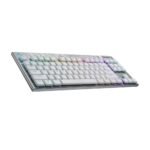 Logitech G915 X LIGHTSPEED TKL – Tactile – Wireless RGB Mechanical Gaming Keyboard. White - Image 3