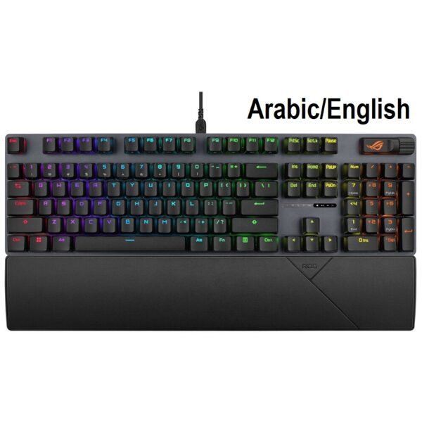 ASUS XA12 ROG Strix Scope II RX Gaming Keyboard, ROG RX RED Optical Switch, Black