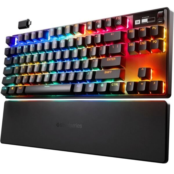 SteelSeries 64865 Apex Pro TKL Wireless (2023) Gaming Keyboard, HyperMagnetic Switches