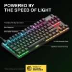 SteelSeries  64847 Apex 9 TKL Gaming Keyboard, Tenkeyless, Linear OptiPoint Optical Switches - Image 5