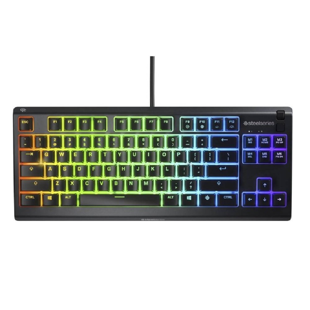 woo-sync-1790353595636-6eff7c SteelSeries 64831 Apex 3 TKL Gaming Keyboard – Tenkeyless, Whisper-Quiet Switches - الصورة 1
