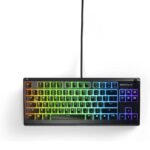 ⁦SteelSeries 64831 Apex 3 TKL Gaming Keyboard – Tenkeyless, Whisper-Quiet Switches⁩ - الصورة ⁦4⁩