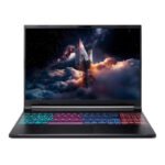 Acer Nitro 16 S-AN V16S-7197-BE Gaming Laptop, Intel Core i9-270H, RTX 5070 with 8 GB GDDR7, 16 GB DDR5 RAM, 1 TB SSD storage, 16-inch WUXGA display with a 180 Hz refresh rate, Windows 11, Black
