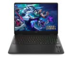 HP Omen A59 B7 AF2 New Gaming Laptop with an Intel Core Ultra 9 285H processor, an RTX 5070 graphics card with 8 GB of VRAM, 16 GB, 1 TB of storage, a 16-inch display with a resolution of 2560×1600 (WQXGA) and a refresh rate of 240 Hz, and an N-key rollover keyboard
